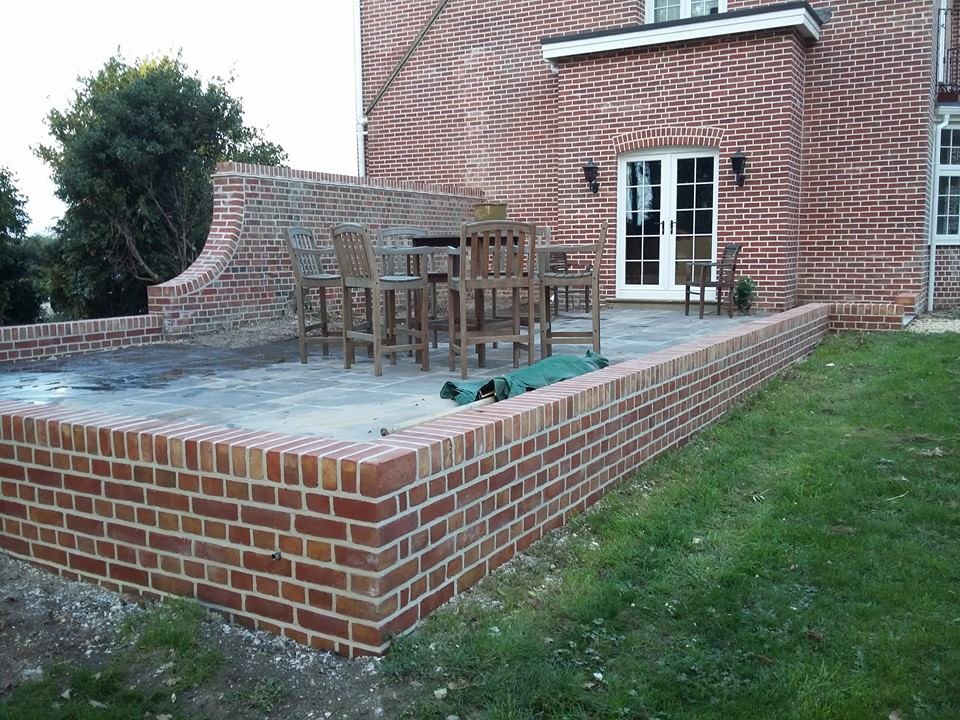 Patio stone pointing